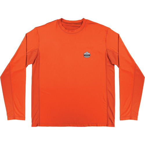Chemise de refroidissement &agrave; manches longues avec protection solaire et UV Chill-Its 6689, Orange, Petit Ontario Packaging