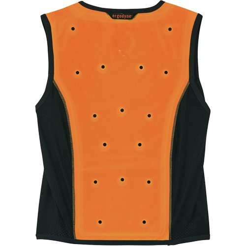 Veste de refroidissement &eacute;vaporatif Chill-Its 6685 avec fermeture &agrave; glissi&egrave;re, Grand, Orange Ontario Packaging