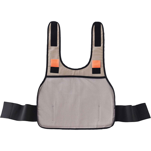 Chill-Its 6235 Standard Phase Change Cooling Vest, Large/X-Large, Khaki Ontario Packaging