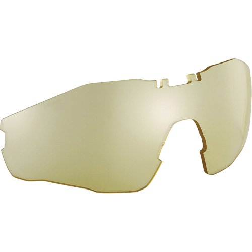 MY6 Safety Glasses Replacement Lens, Anti-Fog/Anti-Scratch, Amber, MY6 Ontario Packaging