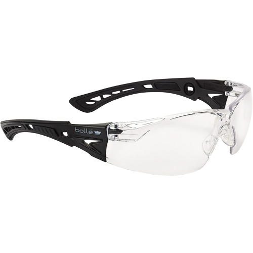 Lunettes de s&eacute;curit&eacute; Rush + Petit BSSI, Lentille Transparent, Antibu&eacute;e/Anti-&eacute;gratignures, ANSI Z87+ Ontario Packaging
