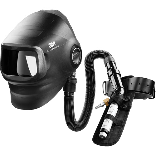 Speedglas G5-01 Heavy-Duty Welding Helmet with V-100 Vortex Cooling Valve, Standard, Welding Ontario Packaging