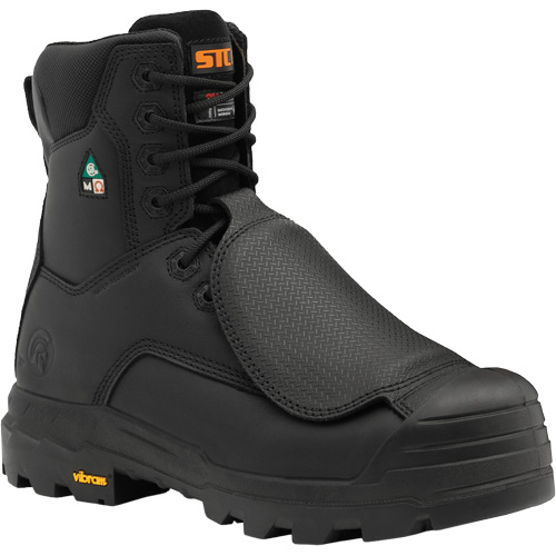 Bottes de travail Vulcan avec protecteur m&eacute;tatarsien &agrave; l'ext&eacute;rieur, Cuir, Taille 8, Imperm&eacute;able Ontario Packaging