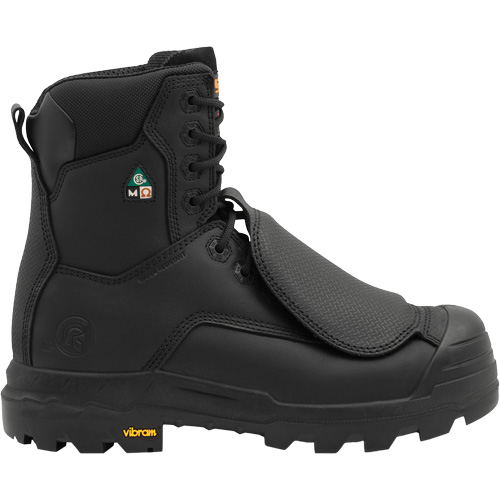 Bottes de travail Vulcan avec protecteur m&eacute;tatarsien &agrave; l'ext&eacute;rieur, Cuir, Taille 8, Imperm&eacute;able Ontario Packaging