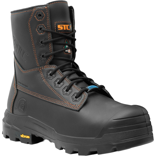 Bottes de travail Metpro Flex avec protecteur m&eacute;tatarsien, Cuir, Taille 9, Imperm&eacute;able Ontario Packaging
