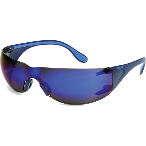Adapt Lite Safety Glasses, Blue Mirror Lens, Anti-Fog/Anti-Scratch, ANSI Z87+/Meets/Exceeds CSA Z94.3 Ontario Packaging