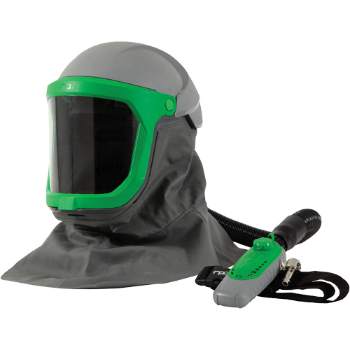 Respirateur Z-Link avec lentille de s&eacute;curitaire, cape &agrave; l'&eacute;paule FR, tube de respiration & C40, Respirateur &agrave; masque/Masque de soudage Ontario Packaging