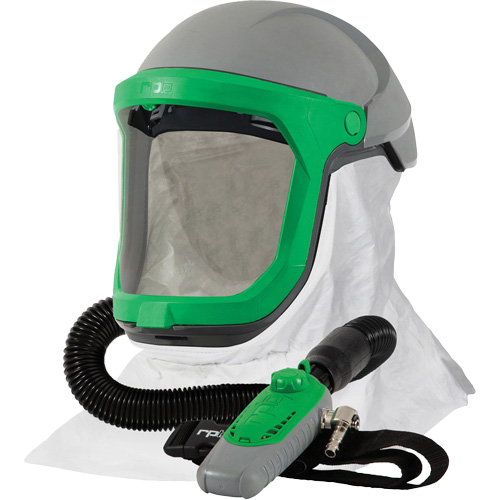 Respirateur Z-Link avec cape &agrave; l'&eacute;paule Tychem 4000 & C40, Respirateur &agrave; masque/Masque de soudage Ontario Packaging