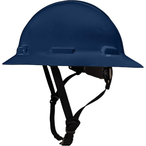 Casque de s&eacute;curit&eacute; &agrave; bordure compl&egrave;te LIDGUARD avec mentonni&egrave;re, R&eacute;pond aux normes CSA type 1, Suspension Rochet, Ventil&eacute; Ontario Packaging