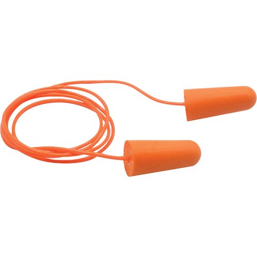 Bouchons d'oreilles r&eacute;utilisable &agrave; triple bride en TPR orange SEALTEC TipGrip, Sans cordon, Vrac - Boîte, 26 dB dB NRR, Taille unique Ontario Packaging