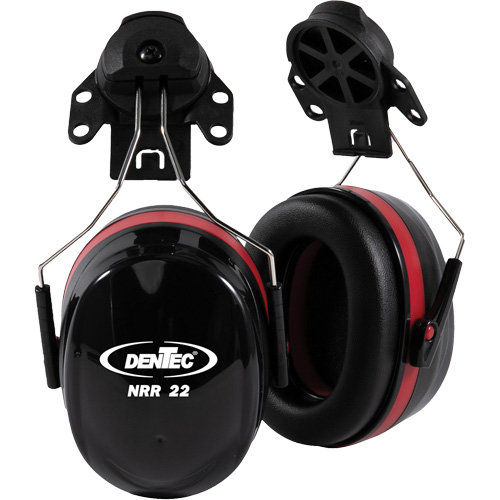 SEALTEC 500 Series Earmuff with Stainless Steel Dual Arms, Cap Mount, 26 dB NRR dB Ontario Packaging