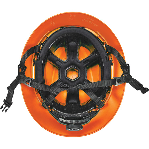 Casque de s&eacute;curit&eacute; &agrave; bord complet V-Gard H2, Suspension Rochet, Non ventil&eacute; Ontario Packaging