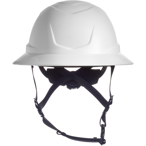 Casque de s&eacute;curit&eacute; &agrave; bord complet V-Gard H2, Suspension Rochet, Non ventil&eacute; Ontario Packaging