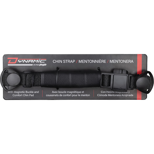 Dyna-Clic 4-Point Chin Strap with Magnetic Clip and Chin Pad Ontario Packaging