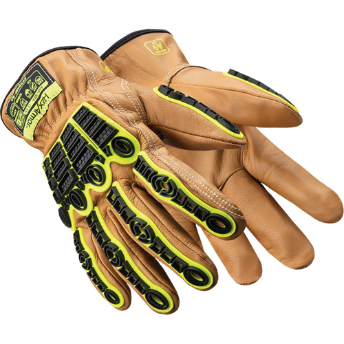 Gants homologu&eacute;s contre les arcs &eacute;lectriques Chrome SLT 5073IMP, 12/3T-Grand, 45 cal/cm², Niveau 4 Ontario Packaging