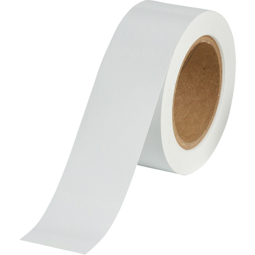 Pipe Marker Tape, 90', White Ontario Packaging