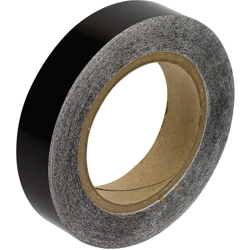 Pipe Marker Tape, 90', Black Ontario Packaging