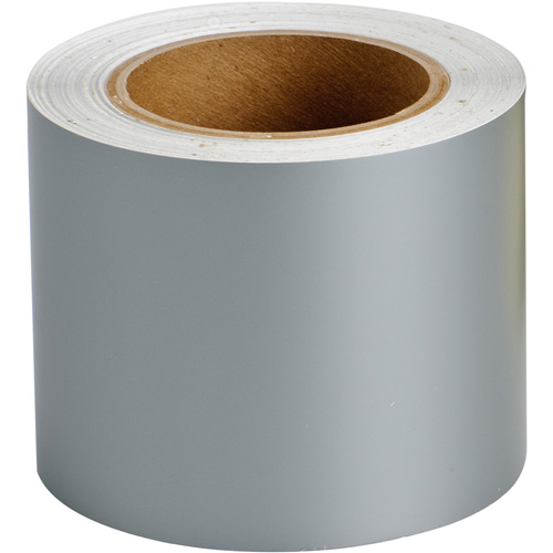 Pipe Marker Tape, 90', Grey Ontario Packaging