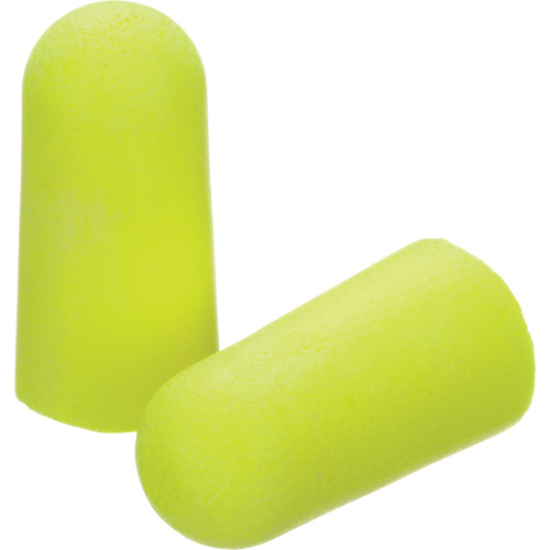 E-A-Rsoft Yellow Neon Earplugs, Bulk - Polybag Ontario Packaging