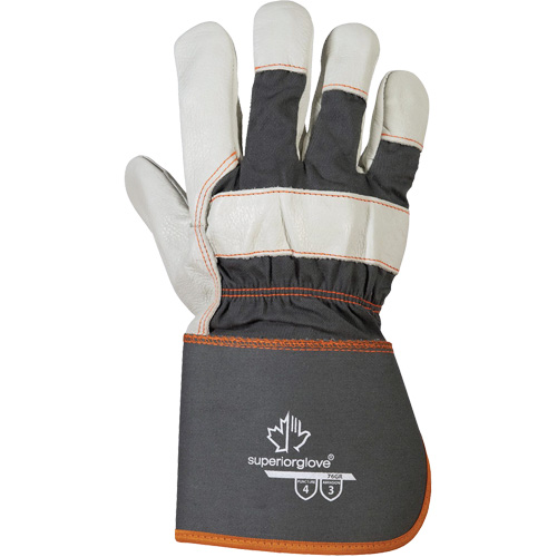 Gants dajusteur Endura, Taille unique, Paume en Cuir fleur de vache, Doublure en Coton Ontario Packaging