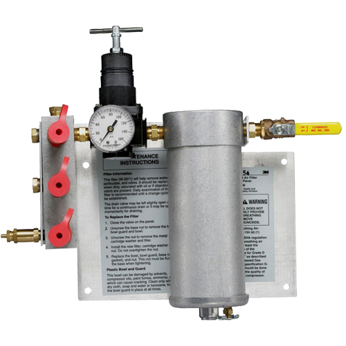 Masques non ajust&eacute;s 3M avec adduction d'air-PANNEAUX FILTRANTS PORTATIFS, Capacit&eacute; 50 pi³/min Ontario Packaging