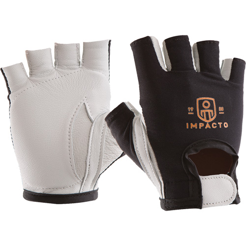 Anti-Impact Right-Hand Glove, Small, Goatskin/Split Leather Palm, Hook & Loop Cuff Ontario Packaging