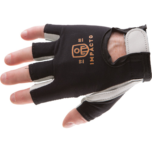 Anti-Impact Right-Hand Glove, Small, Goatskin/Split Leather Palm, Hook & Loop Cuff Ontario Packaging