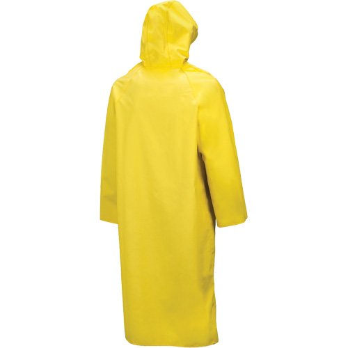 V&ecirc;tements imperm&eacute;ables Hurricane ignifuges et r&eacute;sistants &agrave; l'huile, manteau de 48', 5T-Grand, Jaune Ontario Packaging
