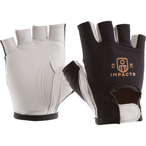 Anti-Impact Right-Hand Glove, X-Small, Goatskin/Split Leather Palm, Hook & Loop Cuff Ontario Packaging