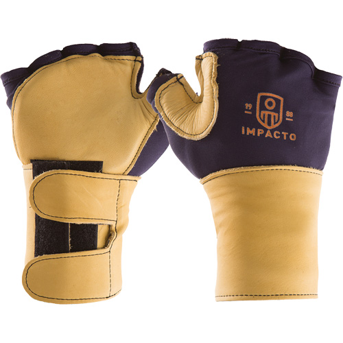 Gants de protection sup&eacute;rieure contre les impacts & les microtraumarismes r&eacute;p&eacute;t&eacute;s, main droite, Taille T-petit, Paume Cuir fleur Ontario Packaging