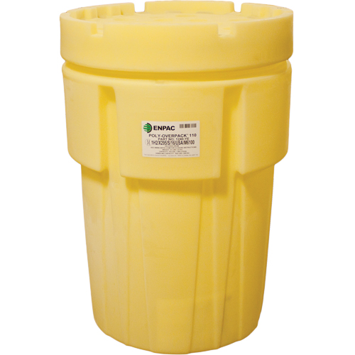 Baril de r&eacute;cup&eacute;ration Poly-Overpack 110 , 103 gal. US, Stationnaire Ontario Packaging
