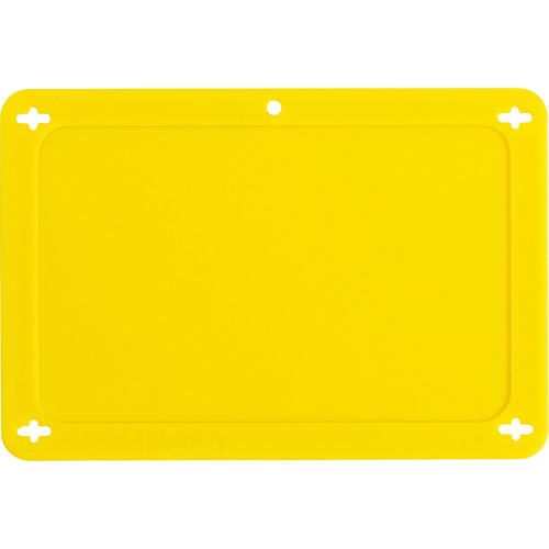 &eacute;tiquette vierge pour vanne, Plastique, 4-3/4" la x 3-1/4" h Ontario Packaging