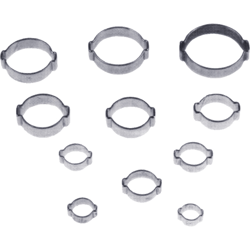 2-Ear Clamps, Max Dia. 1/2" Ontario Packaging
