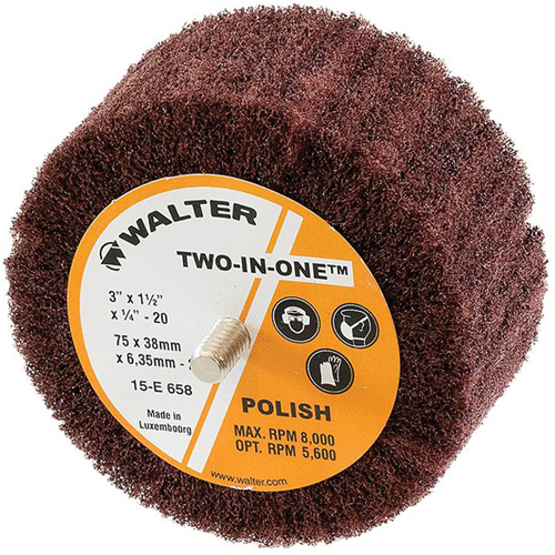 Meule &agrave; lamelles abrasives Two-In-One Ontario Packaging