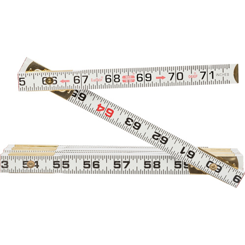R&egrave;gle plate Red End, 6' lo, Bois Ontario Packaging