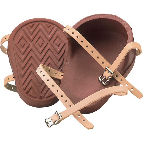 Professional Heavy-Duty Knee Pad, Buckle Style, Rubber Caps, Rubber Pads Ontario Packaging
