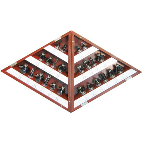 3-Flute Carbide-Tipped Router Bit Sets Ontario Packaging