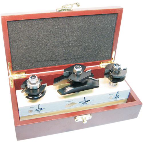 Jeux de fraises &agrave; doucine pour cabinets avec coupe arri&egrave;re, 2 cannelures Ontario Packaging