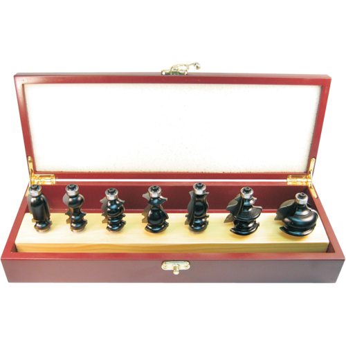 Jeux de fraises de moulurage &agrave; 2 cannelures Ontario Packaging