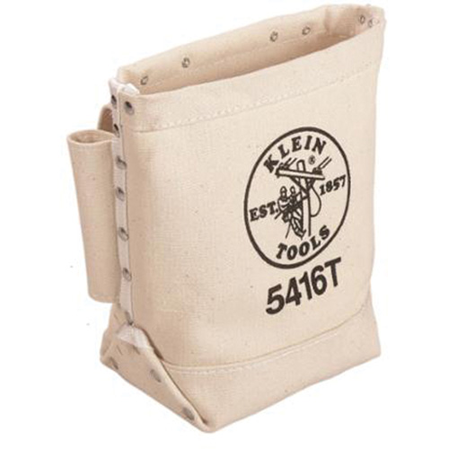 Bull-Pin & Bolt Tool Bag with Tunnel Loop, Tool Holder, Canvas, 3 Pockets Ontario Packaging