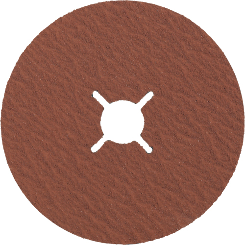 Disque en fibre, C&eacute;ramique, 80, 4-1/2" Dia x 7/8" Arbre Ontario Packaging