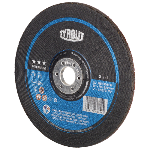 Grinding Wheel, 7" x 9/32", 7/8" Arbor, Type 27 Ontario Packaging