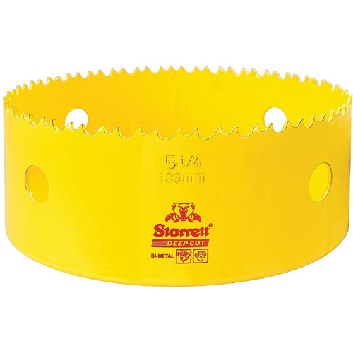 Bi-Metal Holesaw - 5-1/4", 5-1/4", 2" Depth of Cut, Bi-Metal Ontario Packaging