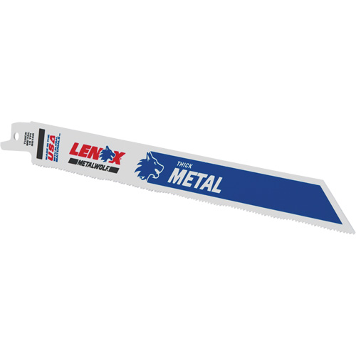 Metal Cutting Reciprocating Saw Blades, Bi-Metal, 14 TPI, 9" L x 3/4" W Ontario Packaging