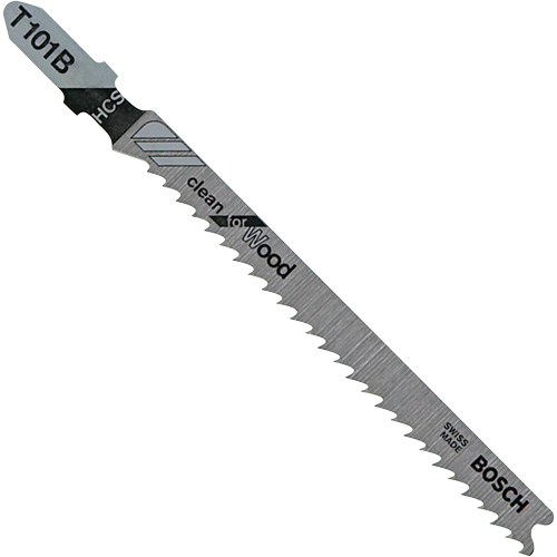 Lame de scie alternative pour la coupe du bois, Acier &agrave; haute teneur en carbone, Tige en T, 4" lo, 10 dents par pouce Ontario Packaging