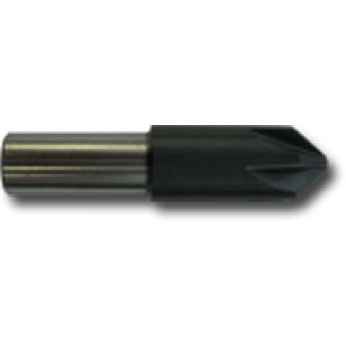 Countersink, 1/2", High Speed Steel, 82° Angle, 6 Flutes Ontario Packaging