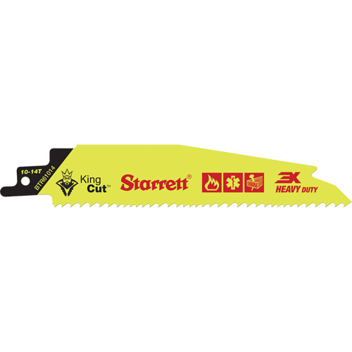 Lame de scie alternative King Cut, Bim&eacute;tal, 10-14 Dents par pouce, 12" lo x 1" la Ontario Packaging