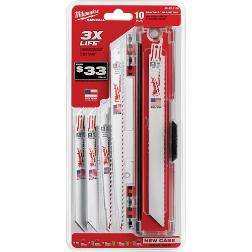 Ensemble de lames de scie alternative &agrave; usage g&eacute;n&eacute;ral Sawzall Ontario Packaging