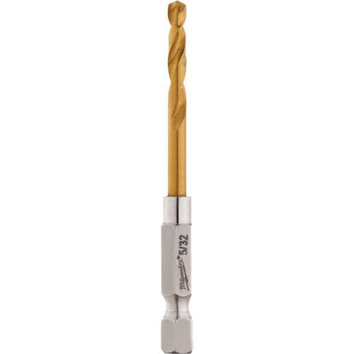 Shockwave Drill Bit, Titanium, 1-1/64" Flute, 135° Point Ontario Packaging