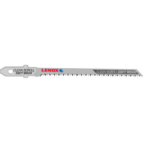 Clean-Cutting Jigsaw Blades, Bi-Metal, T-Shank, 3-1/2" L, 20 TPI Ontario Packaging
